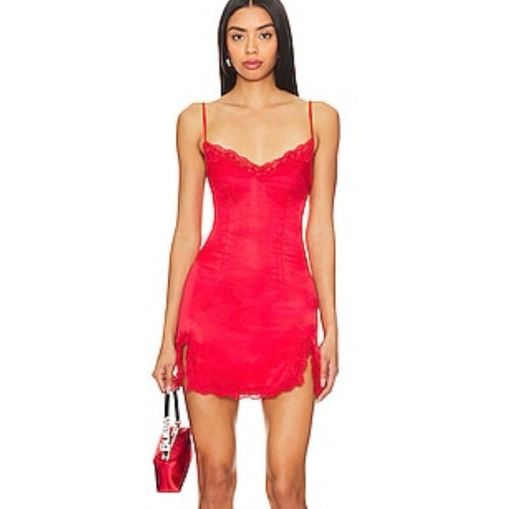 Lovers + Friends Scarlet Lace Dress